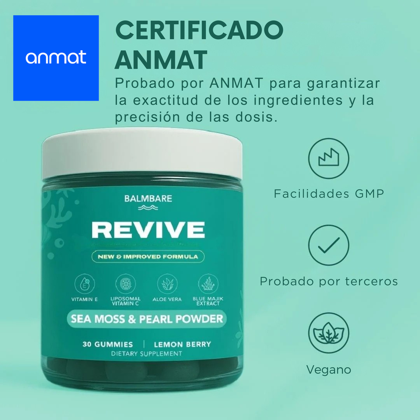 Gomitas revitalizantes para el cabello