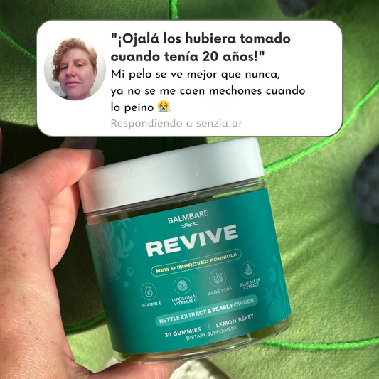 Gomitas revitalizantes para el cabello